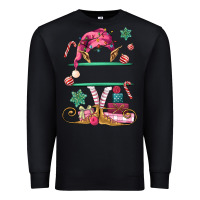Black pink elf costom name and preview Premium Sweatshirt - MaliasSmallBusiness