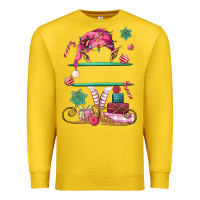 Lemon pink elf costom name and preview Premium Sweatshirt - MaliasSmallBusiness
