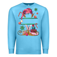 Ocean Blue pink elf costom name and preview Premium Sweatshirt - MaliasSmallBusiness