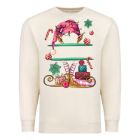 Sandshell pink elf costom name and preview Premium Sweatshirt - MaliasSmallBusiness