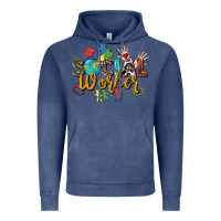 Vintage Denim social worker Vintage Hoodie - Zillion Design Studio