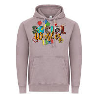 Vintage Zinc social worker Vintage Hoodie - Zillion Design Studio