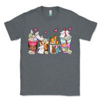 Charcoal Heather easter coffee cups Classic Tee - AdoDesignShop