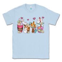 Dusty Blue easter coffee cups Classic Tee - AdoDesignShop