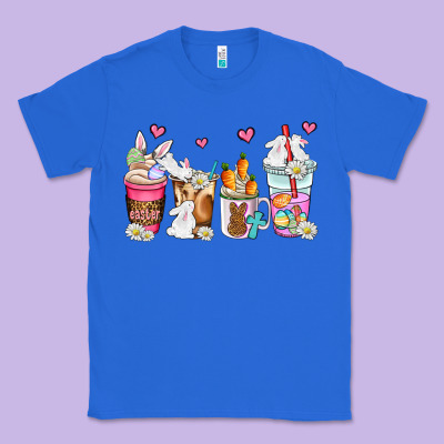 Easter Coffee Cups Classic Tee Designed By Adodesignshop
