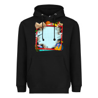Black school your text here Heavyweight Hoodie - NancyCooperArtShop