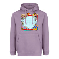 Lavender school your text here Heavyweight Hoodie - NancyCooperArtShop