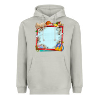 Moon Dust school your text here Heavyweight Hoodie - NancyCooperArtShop