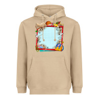Mushroom school your text here Heavyweight Hoodie - NancyCooperArtShop
