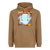 Toasted Coconut school your text here Heavyweight Hoodie - NancyCooperArtShop