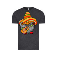 Vintage Black mexicon cute gnome Vintage Tee - RacoonDesign