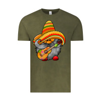 Vintage Olive mexicon cute gnome Vintage Tee - RacoonDesign