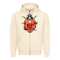 Sandshell lady bug Zipper Hoodie - LillyAllenDesigns