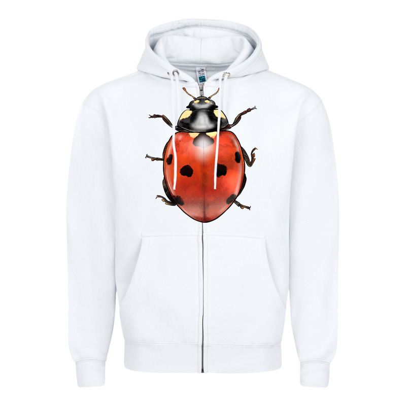 Lady Bug Zipper Hoodie by LillyAllenDesigns | Teevron