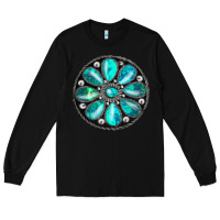 Black gemstone Long Sleeve Tee - JahusDesignShop