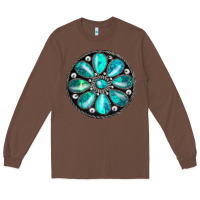 Chestnut gemstone Long Sleeve Tee - JahusDesignShop