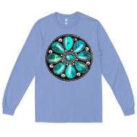 Colony Blue gemstone Long Sleeve Tee - JahusDesignShop