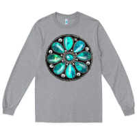 Heather Grey gemstone Long Sleeve Tee - JahusDesignShop