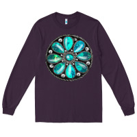 Plum gemstone Long Sleeve Tee - JahusDesignShop