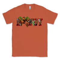 Copper Christmas Howdy Bronco Rodeo Classic Tee - JahusDesignShop