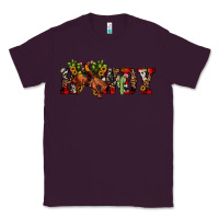 Plum Christmas Howdy Bronco Rodeo Classic Tee - JahusDesignShop
