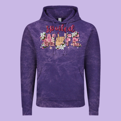 Spoiled Wife Vintage Hoodie Designed By Zillion Design Studio