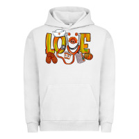 Pigment Lunar Rock Thanksgiving love Nurse Urban Hoodie - NancyCooperArtShop