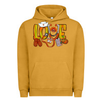 Pigment Peanut Butter Thanksgiving love Nurse Urban Hoodie - NancyCooperArtShop
