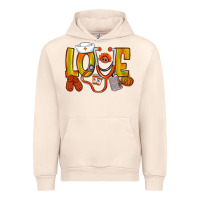 Sandshell Thanksgiving love Nurse Urban Hoodie - NancyCooperArtShop