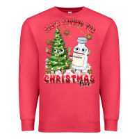 Cardinal racn around the christmas tree Premium Sweatshirt - MaliasSmallBusiness
