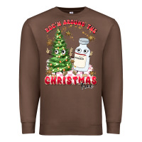 Chestnut racn around the christmas tree Premium Sweatshirt - MaliasSmallBusiness