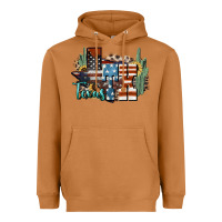 Meerkat tx texas Heavyweight Hoodie - NancyCooperArtShop