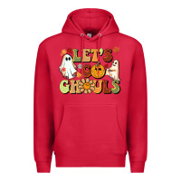 Cardinal halloween lets go ghouls Premium Hoodie - BarkalooDesign