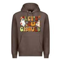 Coffee halloween lets go ghouls Premium Hoodie - BarkalooDesign