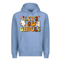 Colony Blue halloween lets go ghouls Premium Hoodie - BarkalooDesign