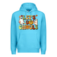 Ocean Blue halloween lets go ghouls Premium Hoodie - BarkalooDesign