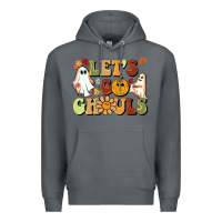 Rock halloween lets go ghouls Premium Hoodie - BarkalooDesign