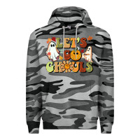 Slate Camo halloween lets go ghouls Premium Hoodie - BarkalooDesign