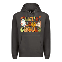 Smoke halloween lets go ghouls Premium Hoodie - BarkalooDesign