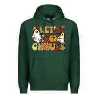 Sports Green halloween lets go ghouls Premium Hoodie - BarkalooDesign