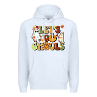 White halloween lets go ghouls Premium Hoodie - BarkalooDesign