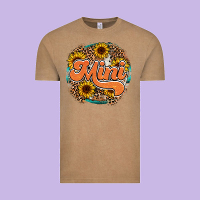 Mini Western Vintage Tee Designed By Racoondesign
