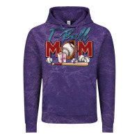 Cloud Purple t ball mom Vintage Hoodie - Zillion Design Studio