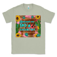 Matcha raised 90's country guitar cactus sunflower's Classic Tee - Artiststas