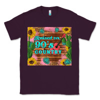 Plum raised 90's country guitar cactus sunflower's Classic Tee - Artiststas
