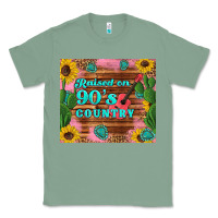 Sage raised 90's country guitar cactus sunflower's Classic Tee - Artiststas