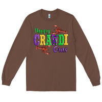 Chestnut happy mardi gras with lobster Long Sleeve Tee - AdoDesignShop