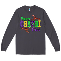 Smoke happy mardi gras with lobster Long Sleeve Tee - AdoDesignShop