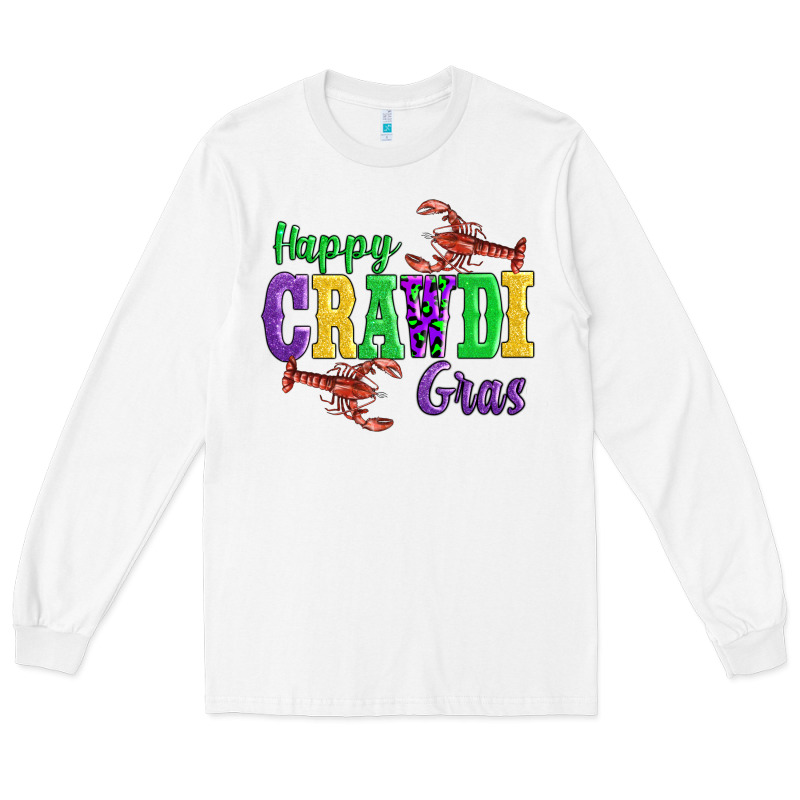 Happy Mardi Gras With Lobster Long Sleeve Tee by AdoDesignShop | Teevron