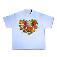 Grape Ice fall pumpkin heart Urban Heavy Tee - AdoDesignShop